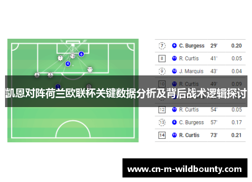凯恩对阵荷兰欧联杯关键数据分析及背后战术逻辑探讨